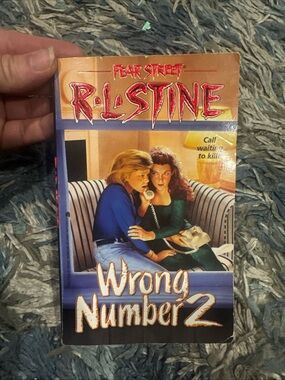 Vintage Fear Street: Wrong Number 2 by: R.L. Stine, paperback book 1st Edition